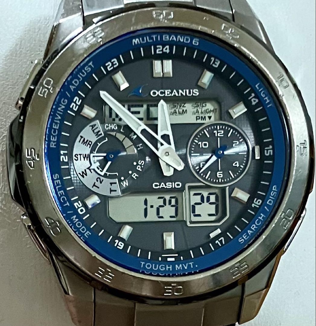 Casio Oceanus 5054 Ocw-t400 Quartz Analog Watch for sale