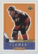 1999-00 Upper Deck Retro Todd Simpson #10 0a1