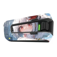 For Cardo Packtalk Edge Neo Pro Skin Stickers Matte Removable Anime Cold Girl