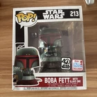 Funko Pop! 213 Star Wars Boba Fett w/Slave One 2017 Fall Convention Exclusive