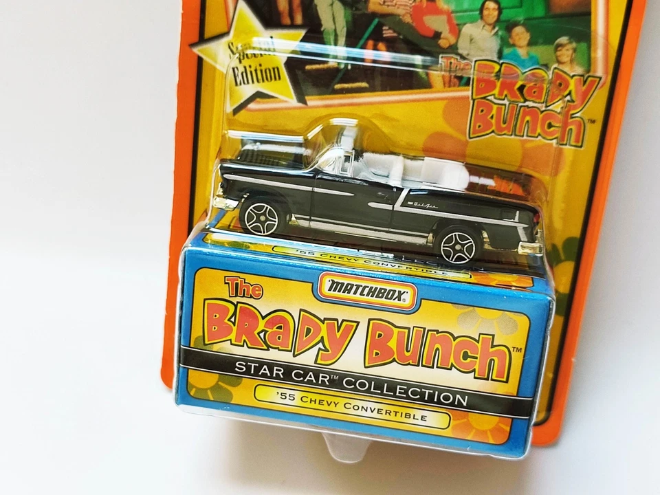 Juego de carros diecast Matchbox 1997 - 37678 Brady Bunch 55 Checy convertible - sellado Foto 3 de 4