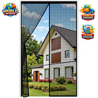 Fliegengitter TüR Magnet 120X220 Cm Insektenschutz Ohne Bohren