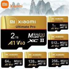 Xiaomi Micro Cards High Speed 2TB Memory Card 128GB Class10 V60 1TB 512GB