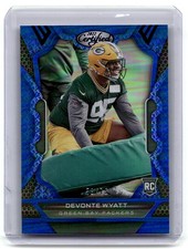 2022 Panini Certified #155 Devonte Wyatt Mirror Blue #/75 RC