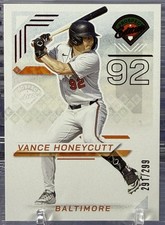 2024 Panini Prospect Edition Vance Honeycutt #160 Ticket Red 291/299 Orioles
