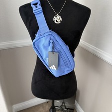 NWT Adidas Must Have II Waist Sling Crossbody Bum Bag Trefoil Fusion Blue RARE