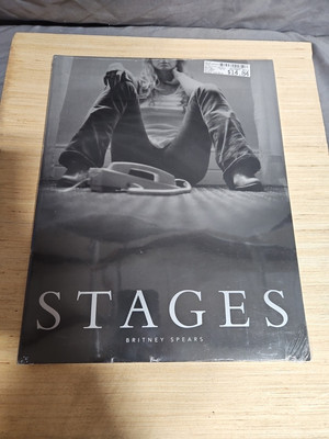 Britney Spears STAGES Book, Brand New-Sealed