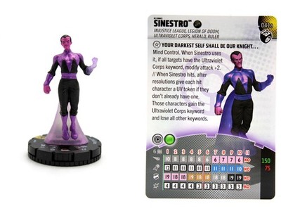 HeroClix - #041a Sinestro - Lantern Legacy