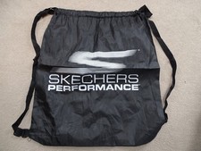 Borsa da palestra Skechers performance grande nera con coulisse