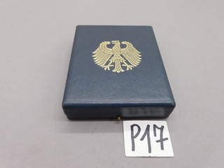 Frühe BRD Bundesverdienstkreuz Verdienstkreuz 1 Klasse im Etui P 17