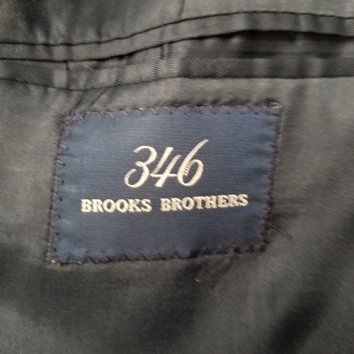 Brooks Brothers Men Blazer Blue 44L Wool Silk Linen Hopsack Sports Coat Jacket - Picture 11 of 20