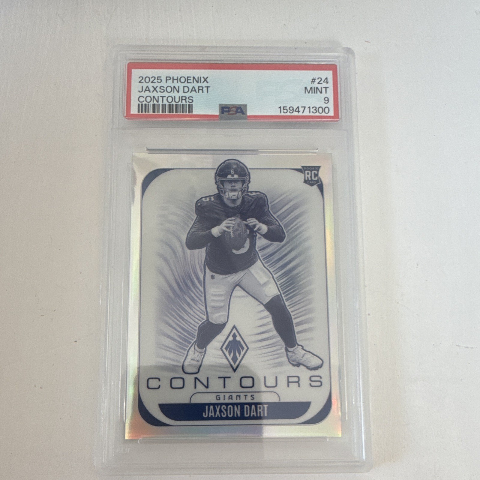 Jaxson Dart Panini Phoenix Contours #24 Base