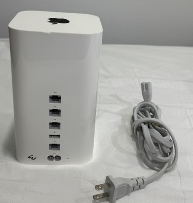 Apple AirPort Extreme Router Base A1521 6th Gen Dual Band Wi-Fi w/Power Cord