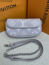 Louis Vuitton Grey Purple Ivy Crossbody Shoulder Bag For Women