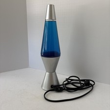 Lava Lamp Vintage 4-14-2005 F2118 Silver Base...