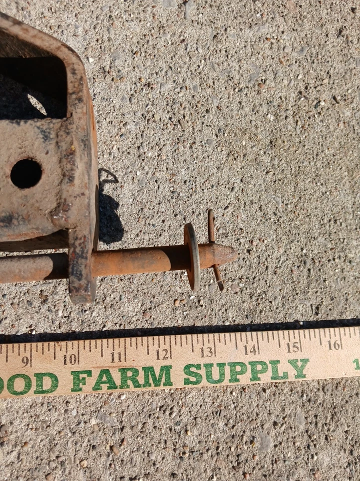 Wheel Horse dozer blade sector & channel Oem Bracket Used Read Dsc - Image 3 of 4