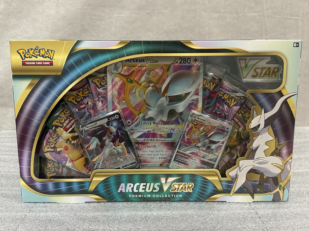 Pokémon TCG- Arceus V Star Premium Collection Box | eBay