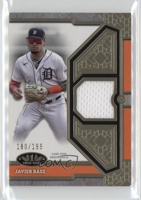 2024 Topps Tier One Tier One Relics 180/199 Javier Baez Javier Báez #T1R-JB 2wh