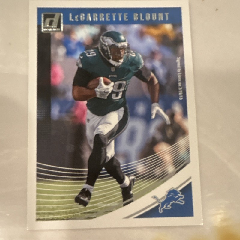 Panini 2018 Donruss LeGarrette Blount Detroit Lions Base Set #236 NFL Card