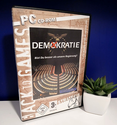 Demokratie - Bist Du besser als unsere Regierung - Retro PC Spiel  