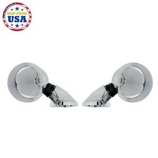 70-85 Subaru Leone Rex 500 1400 1600 700 Hardtop Sherpa Chrome Door Mirror Pair 70-85 Subaru Leone Rex 500 1400 1600 700 Hardtop Sherpa Chrome Door Mirror Pair