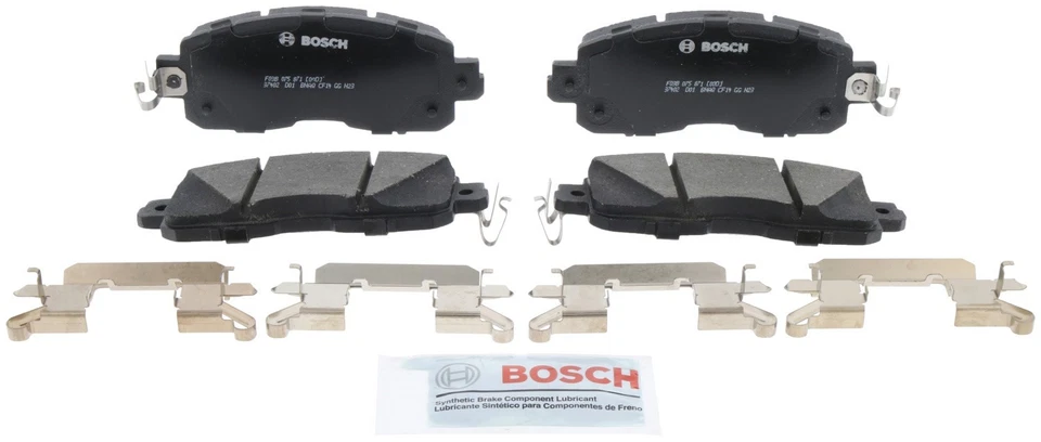 Bosch QuietCast Ceramic Brake Pad and Rotor Kit For 2011-2014 Nissan LEAF - Imagem 2 de 4