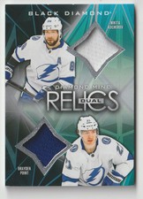 2024-25 BLACK DIAMOND MINE DUAL RELICS KUCHEROV POINT TAMPA BAY LIGHTNING