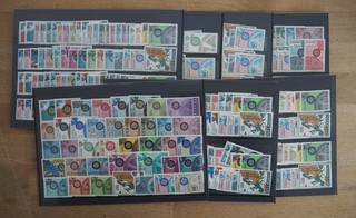 1967 Europa/CEPT 15 kpl. Jg. mit frankaturgültigen Ausgaben /MNH ME 1055