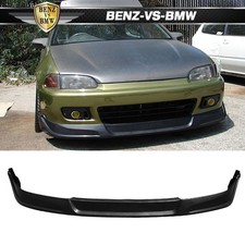 Fits 92-95 Honda Civic Front Bumper Lip Type Concept Spoiler Chin Splitter Pu Fits 92-95 Honda Civic Front Bumper Lip Type Concept Spoiler Chin Splitter Pu