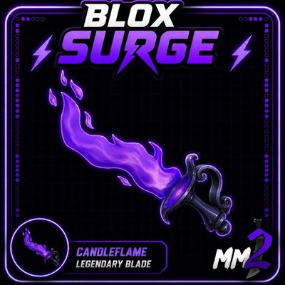 Murder Mystery 2 MM2 | Candleflame | Godly Knives & Guns