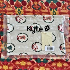 NIB Kyte Baby TODDLER Pillow Case In Holiday Medallion 13x18 Christmas Santa