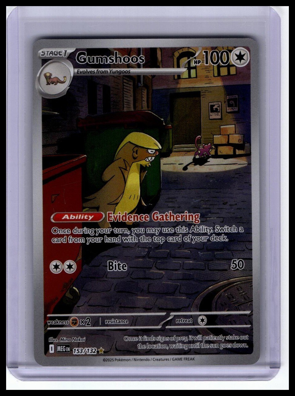 ME01: Mega Evolution #153/132 Gumshoos