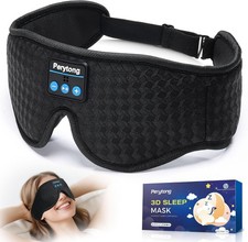 Perytong Bluetooth 5.4 Sleep Headphones Eye Mask