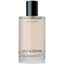 Salt  Stone Body Mist, Saffron  Cedar Scent, for Women and Men 3.4 fl oz