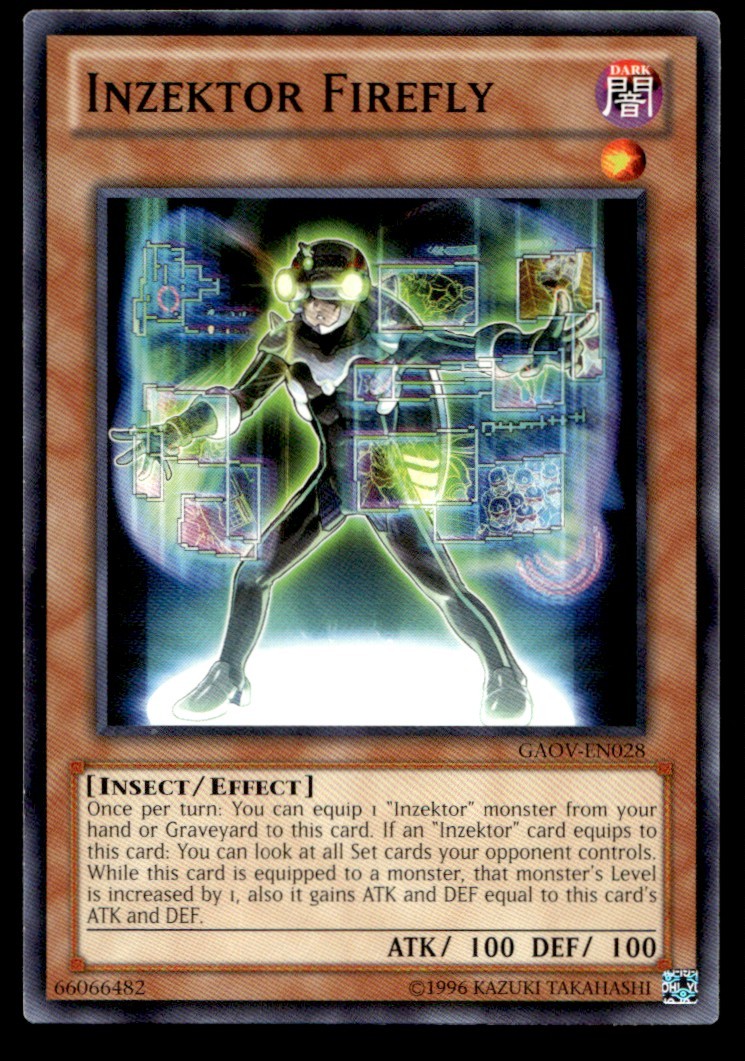 Inzektor Firefly GAOV GAOV-EN028 MP YuGiOh 