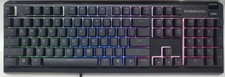  Parts SteelSeries Apex 3 RGB Gaming Keyboard USB Wired Full Size Black