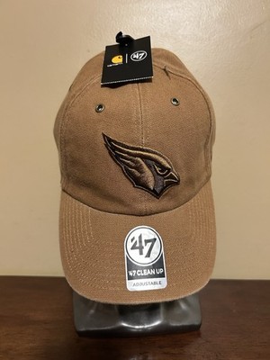 Arizona Cardinals Carhartt x '47 Clean Up Hat Duck Cloth Brown OSFM NEW SAMPLE