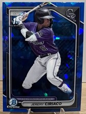2024 Bowman Chrome Sapphire - Jeremy Ciriaco 1st Bowman #BCP-165