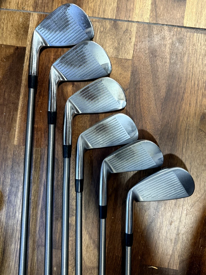 Mizuno combo Iron set (MX100,MX300,MP58) Aerotech Steel fiber S-flex RH - Image 4 of 4