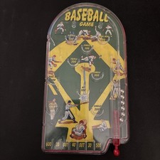 Schylling 2006 Pinball Handheld Toy Home Run Baseball Game, Vintage