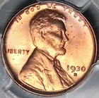 1930-D PCGS MS 64 RD CAC Lincoln Wheat Cent Denver RED Penny USA Coin (25121603D