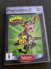 Crash Twin Sanity - Playstation 2 - Complete w/Manual - PAL - Platinum PS2