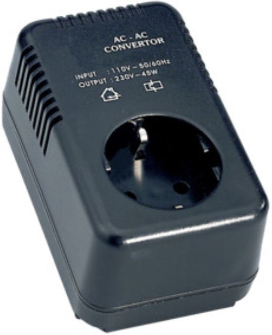 ALIMENTATORE DA VIAGGIO CONVERTITORE DI TENSIONE AC/AC 110V  220 V TRASFORMATORE