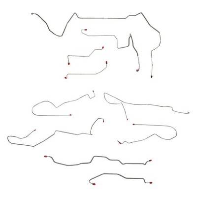 Complete Brake Line Kit Fits Pontiac Firebird 98-02 w/Traction Control-CBK0189SS