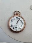 Antique 1891 Illinois Elgin Bunn Special Gold Filled Pocket Watch #7720511