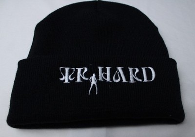 Trihard Unisex Adult's Lightweight Embroidered Cuffed Skully WR4 Black One Size
