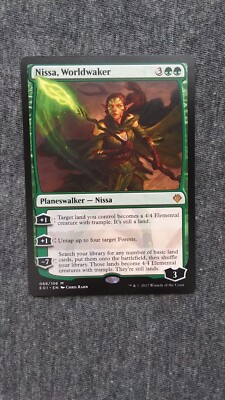 Nissa, Worldwaker - Archenemy - Magic the Gathering - MTG - E01