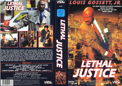 Lethal Justice - Louis Gossett Jr., Anthony LaPaglia - (VHS Cassette)