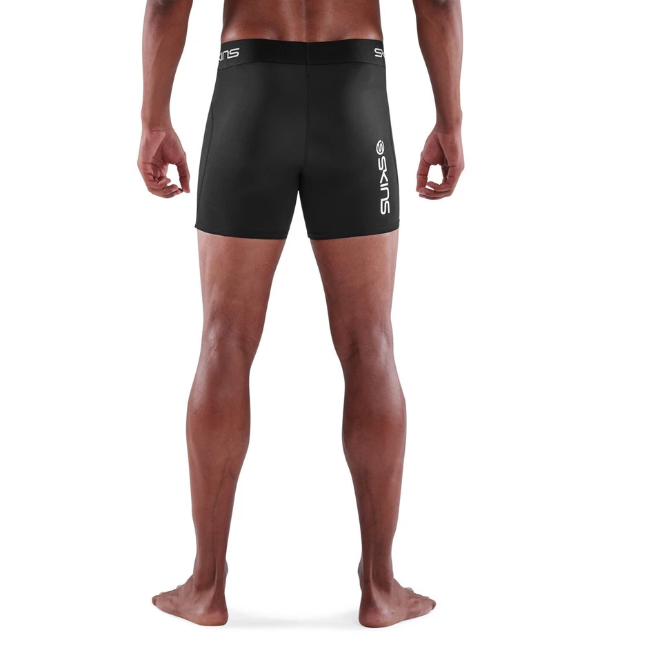 Skins Series-1 Mens Compression Shorts (Black) SAVE $$$ - Image 2 of 4