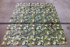 Zeltbahn - Zeltplane - Poncho Rumänische Armee Woodland TARN - Lagerbestand